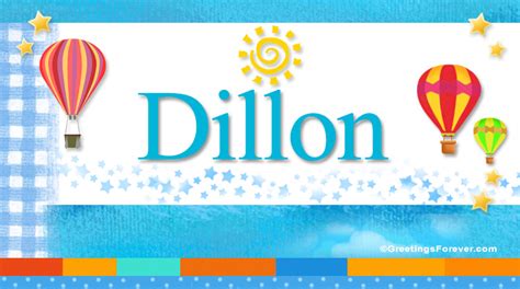 Dillon, Dillon name meaning, meaning of the name Dillon, origin