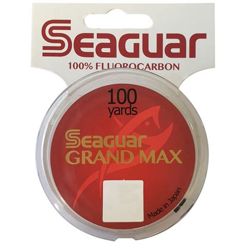 Seaguar Grand Max Fluorocarbon Tippet Fly Fishing Line Material