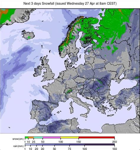 Precipitation Maps Europe Weather Rainfall Europe Next Days