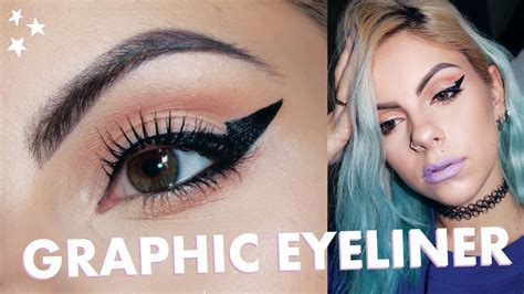 Creative Graphic Eyeliner Tutorial Youtube