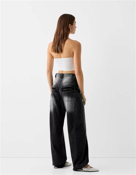 Baggy Carpenter Jeans Women Bershka