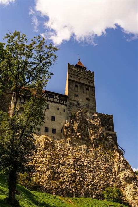 Legendary Bran Castle Dracula Castle Of Transylvania Stock Photo