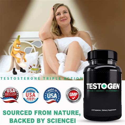 Testogen Testosterone Booster Para Sa Mga Lalaki Sinusuportahan Ng