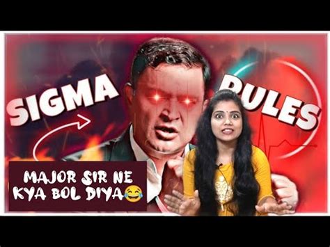 Indian Reaction On Sigma Male Rules Major Gaurav Arya Indian Media