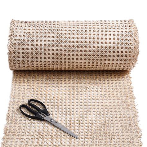 Buy Width Rattan Cane Webbing Roll Feet Pre Woven Hexagon Open