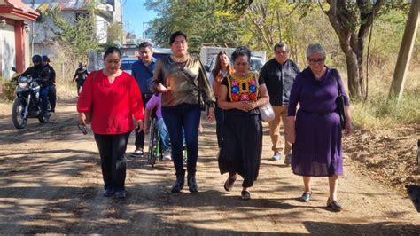 Inaugura Gaby D Az Presidenta De San Jacinto Amilpas La Obra De