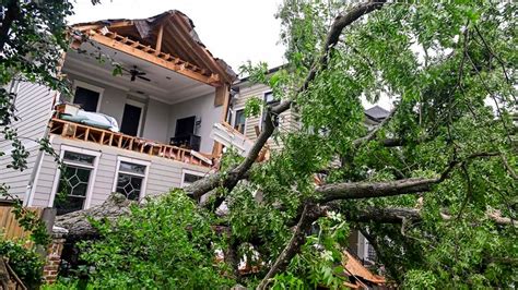 Photos: Severe Storms Cause Serious Damage In Houston