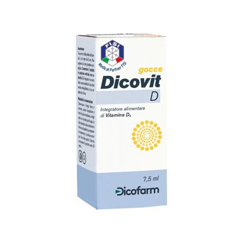 Dicovit D Vitamina D In Gocce Ml