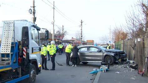 Surse șoferița care a provocat accidentul din sectorul 2 în urma