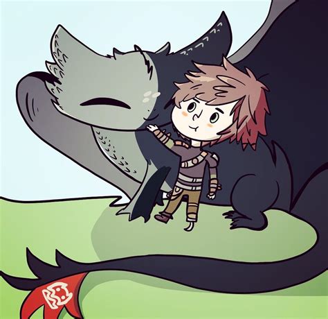 [OC] Hiccup and toothless : r/DreamWorks