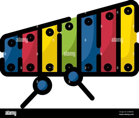 Xylophone Cartoon Icon Hi Res Stock Photography And Images Alamy