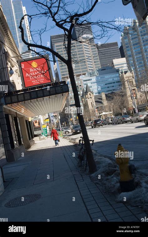 Entertainment district, Toronto, Canada Stock Photo - Alamy