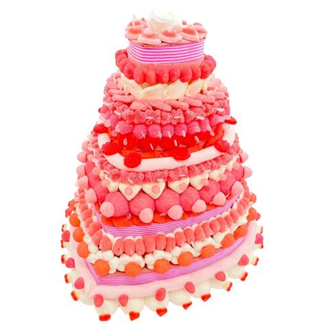 Gâteau de bonbons mariage pièce montée en bonbons Bonbons du Ried