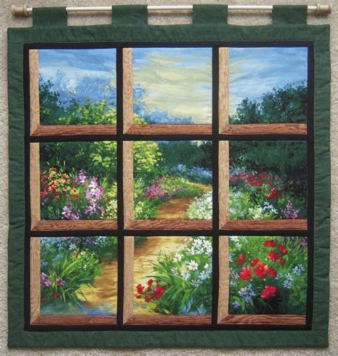 Attic And Window Quilts Attic Window Quilts Landscape Quilts Picture Quilts