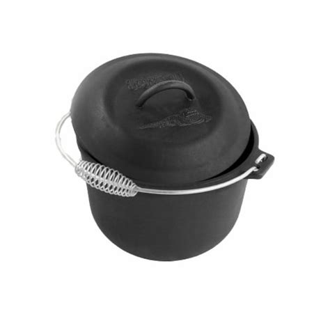 Bayou Classic Oven Broiler And Grill Safe Cast Iron 6 Quart Seasoned Pot W Lid 1 Piece Kroger