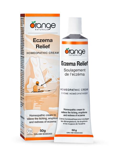 Eczema Relief Cream, Ease Irritation, Lock in Moisture - Orange Naturals