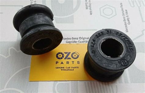 Set Of Genuine Mercedes Benz Sway Bar Bushing Front Outer A