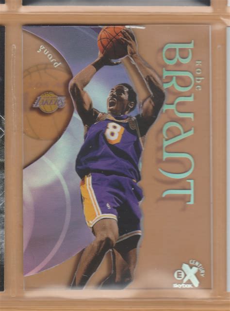 Skybox Ex Century Kobe Bryant Lakers