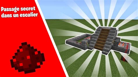 Tuto Redstone Passage Secret Dans Un Escalier Sur Minecraft Fr