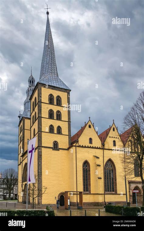 St Nicholas Church Lemgo Germany Stock Photo Alamy