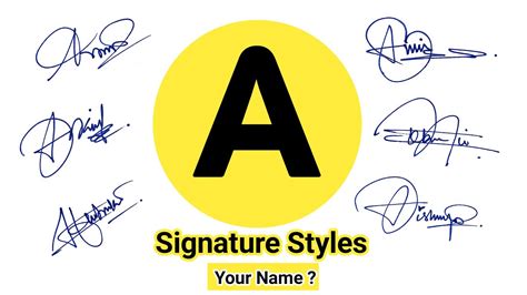 Signatures For Your Name