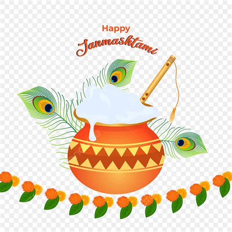 Krishna Janmashtami Vector Design Images Happy Krishna Janmashtami