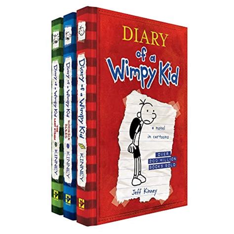 Diary of a Wimpy Kid: 3-Book Bundle (Hardcover) - Walmart.com