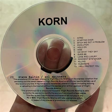 Korn Untitled 2007 Watermarked Cdr Discogs