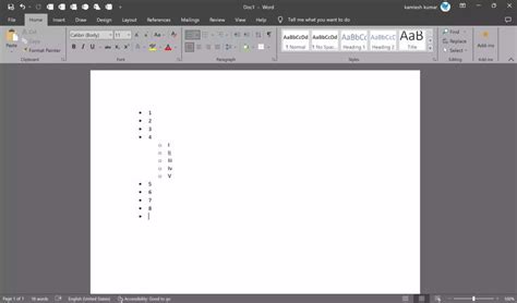 How To Create And Format Bulleted And Numbered Lists In Microsoft Word