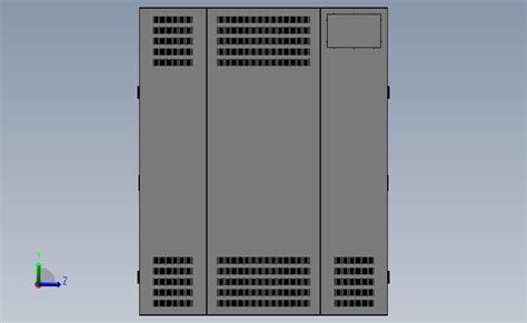 干式变压器外壳（2300宽1850深2300高）solidworks 2018模型图纸下载 懒石网