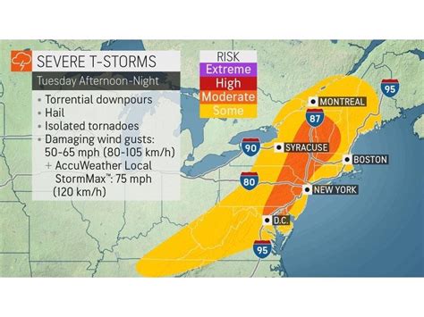 Strong, Even Severe Thunderstorms Expected In New Hampshire Tuesday ...