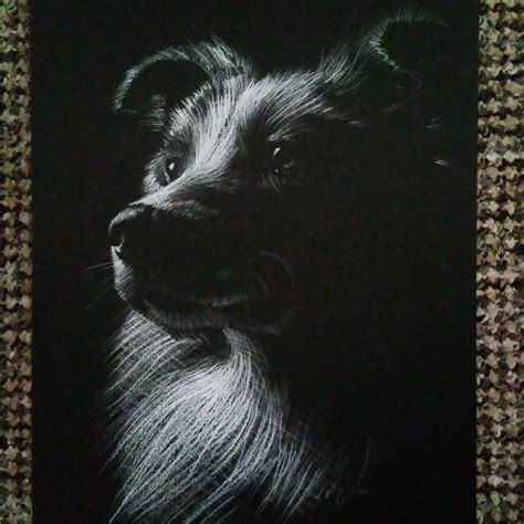 Black paper art - research.