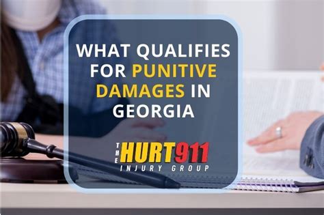 What Qualifies For Punitive Damages In Georgia