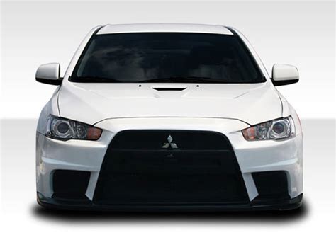 2016 Mitsubishi Lancer Front Bumper Body Kit 2008 2017 Mitsubishi