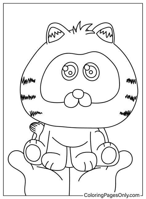 Free Garfield Coloring Page To Print Free Printable Coloring Pages 8184