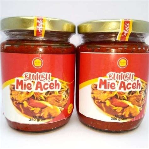 Jual Bumbu Mie Aceh Original 250 Gram Bumbu Masak Instan Khas Aceh Di