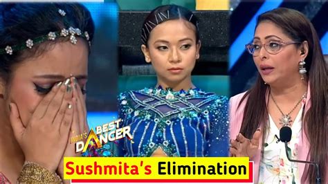 Sushmita S Elimination India S Best Dancer Season 3 Today Episode