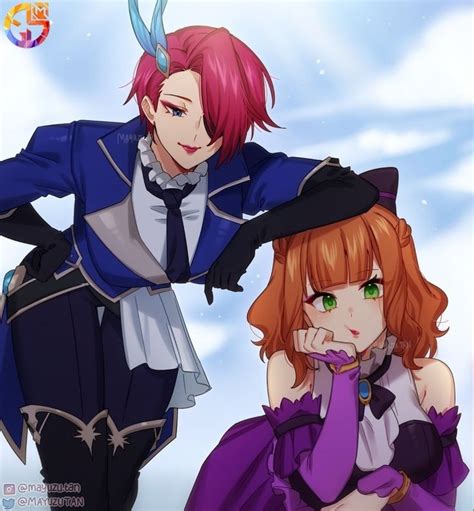 Mlbb Lesley X Guinevere Gadis Animasi Gambar Tokoh Gambar Animasi