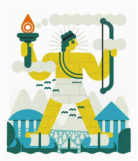 The Colossus of Rhodes on Behance