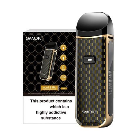 Smok Nord 2 Kit Gold 1500mah Nimbus Imports