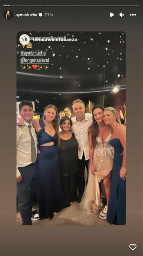 Luciana Aymar Y Fernando González Celebraron Su Fiesta De Casamiento Con Casi 300 Invitados En