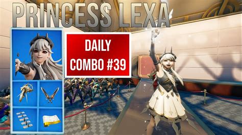 Daily Combos 39 Princess Lexa Fortnite Battle Royale Youtube