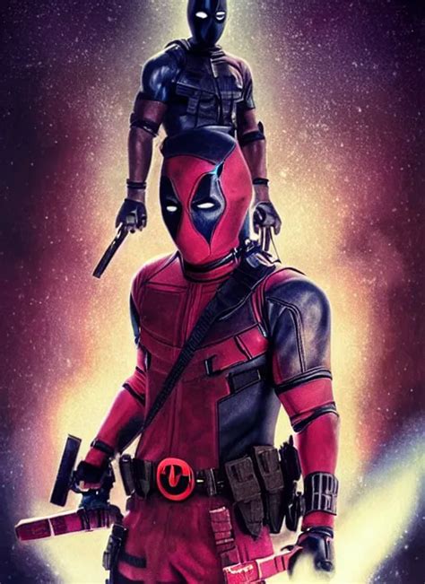 Ryan Gosling as deadpool, handsome face, unmasked, no | Stable Diffusion