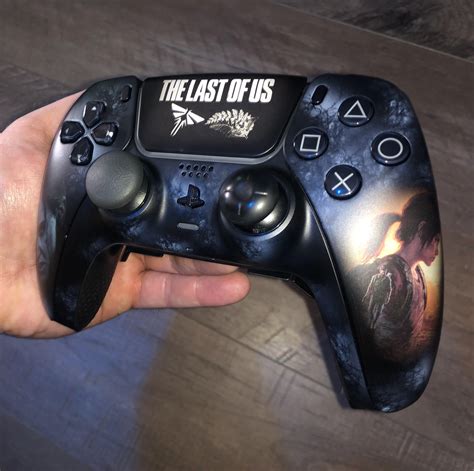 Just Finished My Custom The Last Of Us Dualsense Controller Rplaystation