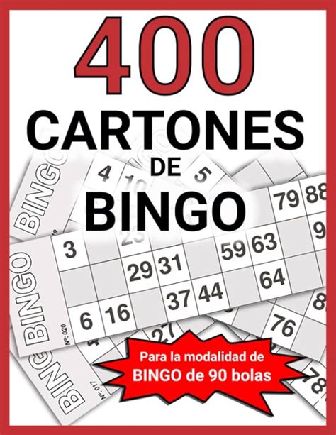 Cartones Bingo 90 Bolas