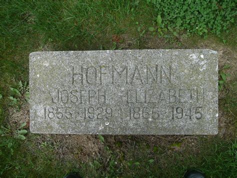 Elizabeth Pence Hofmann 1865 1945 Mémorial Find a Grave