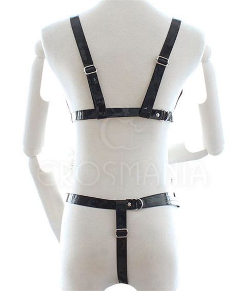 Conjunto Dominatrix Correntes Sex Shop Erosmania