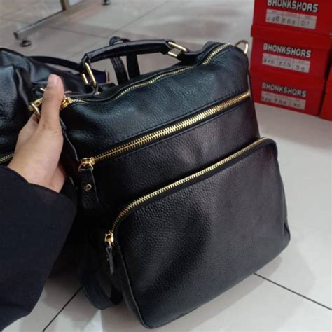 Jual Ransel Papirut Size Tanggung Besar Kulit Asli Shopee Indonesia