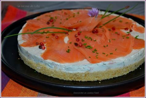 Cheesecake Au Saumon Sans Cuisson Au Thermomix Cookomix