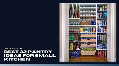 Best Pantry Ideas For Small Kitchen